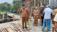Bupati Subandi Sidak Progres Dam Kedungpeluk yang Capai 70%