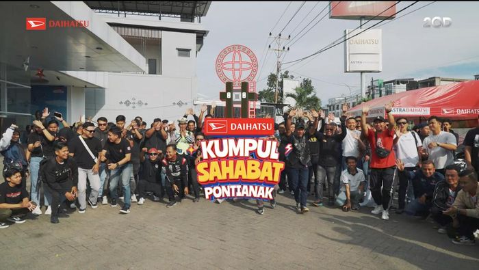 Daihatsu Kumpul Sahabat Warnai Momen Kebersamaan di Pontianak