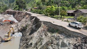 Jalan Rusak Pascabencana di Aceh Tenggara Mulai Diperbaiki