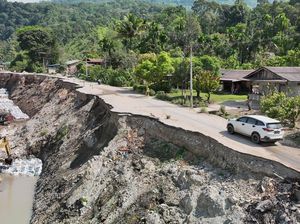 Jalan Rusak Pascabencana di Aceh Tenggara Mulai Diperbaiki