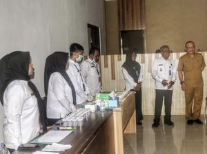 28 Pejabat Pemkab Bima Termasuk Sekda Jalani Tes Urine, Ini Hasilnya