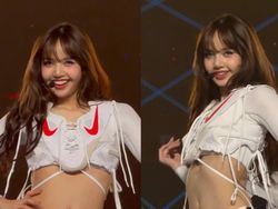 Next Level! Kostum Konser Lisa BLACKPINK Terbuat dari Sepatu Bola Nike