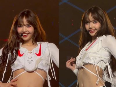 Next Level! Kostum Konser Lisa BLACKPINK Terbuat dari Sepatu Bola Nike