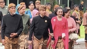 Potret Mangkunegara X Saat Tingalan Jumenengan dan Mereka yang Hadir di Sana