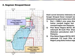 Harapan Patok Hidup Perbatasan di Nunukan, Minta RI Gercep Kayak Malaysia