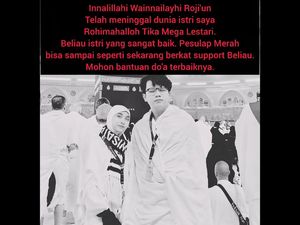 Tika Mega Lestari, Istri Pesulap Merah Meninggal Dunia