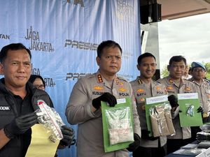 Polisi Tangkap 6 Pengedar Narkoba di Bekasi, Sita 686,21 Gram Sabu-Senpi