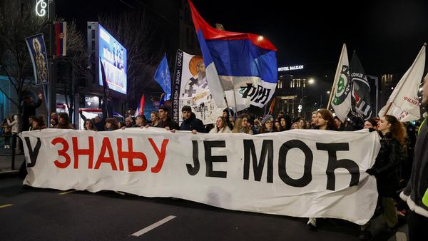 Gelombang Protes Mahasiswa Serbia Desak Pemilu Dini dan Akuntabilitas Pemerintah