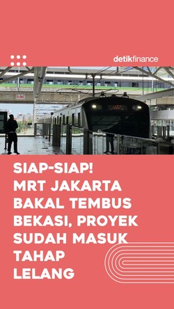 Video: Siap-siap! MRT Jakarta Bakal Tembus Bekasi, Proyek Masuk Tahap Lelang
