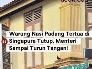 Video: Kondisi H-2, Warung Nasi Padang Tertua di Singapura Tutup