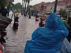 Bekasi Diguyur Hujan, Harapan Indah hingga Kalimalang Bekasi Banjir