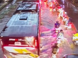 Hujan Guyur Jakarta, Jl Daan Mogot-Jl DI Pandjaitan Terendam Banjir