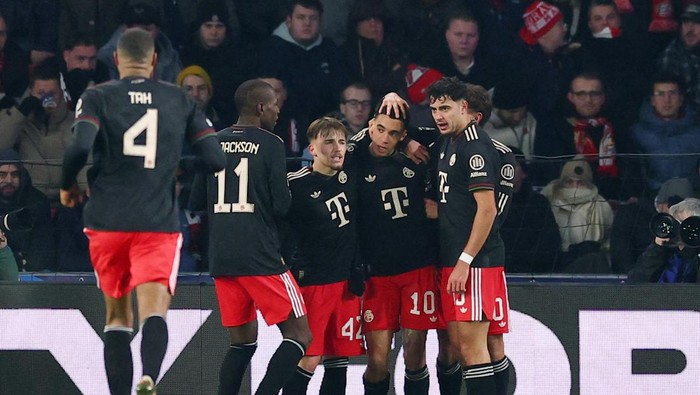 Menang 2-1, Bayern Singkirkan PSV dari Liga Champions