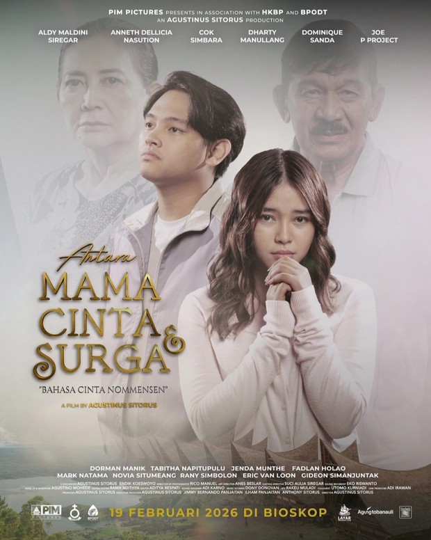 Film Bioskop Terbaru Antara Mama, Cinta dan Surga: Bahasa Cinta Nommensen/ Foto: PIM Pictures