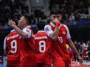 Piala Asia Futsal: Indonesia Dinanti Thailand atau Vietnam di 8 Besar