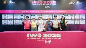 120 Pegolf Tampil di Indonesian Womens Open