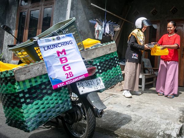 MBG Door to Door Sasar Ibu Hamil dan Menyusui di Sragen