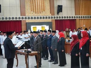14 Pejabat Eselon II Pemprov Bengkulu Dilantik, Siapa Saja?