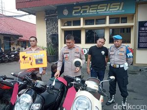 2 Pencuri Motor Dibekuk Usai Kabur di Cirebon, Polisi Temukan Celurit