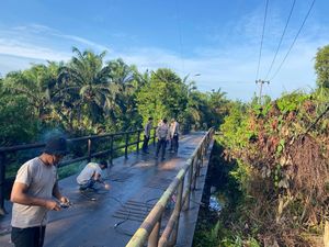 Polda Riau Target Pembangunan 26 Jembatan Merah Putih Presisi Kelar Sebulan
