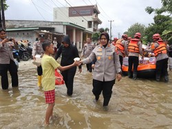 Banjir Rendam Perumahan hingga Persawahan di Bekasi, Air Capai 70 Cm