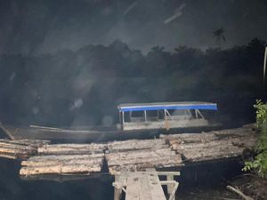 Polda Riau Bongkar Illegal Logging: Sita Kayu Gelondongan dan Jerat 3 Pelaku