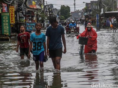 Pondok Ungu Permai Bekasi Kebanjiran Lagi, Sebulan Sudah Empat Kali