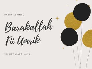 60+ Ucapan Selamat Ulang Tahun Islami: Barakallah Fii Umrik