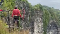 Wahana Bungee Jumping Nusa Penida Diduga Nekat Beroperasi, meski Sudah Ditutup