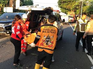 Anggota TNI Tewas Tertabrak Truk di Mojokerto