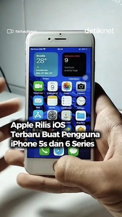 Video: Apple Rilis Update Khusus untuk iPhone 5s dan 6 Series 