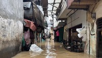 Kondisi Terkini Banjir di Kampung Melayu Jaktim