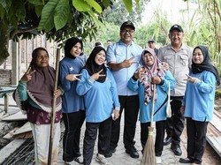 Bupati Deli Serdang Pimpin Gotong Royong Massal di Lubuk Pakam