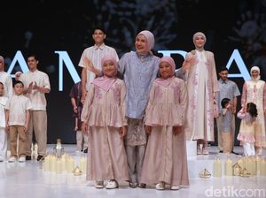 Ria Miranda Adaptasi Seni Kufi dan Al-Quran untuk Koleksi Busana Raya 2026