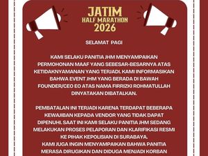 Jatim Half Marathon Batal Digelar, Peserta Merasa Ditipu