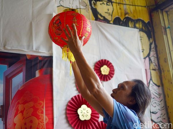 Potret Kampung Tambak Bayan Sambut Imlek