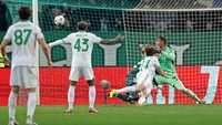 Panathinaikos Vs Roma: I Lupi ke 16 Besar Usai Imbang 1-1