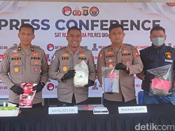Polisi Gagalkan Peredaran Sabu 1,6 Kg di Tulung Selapan