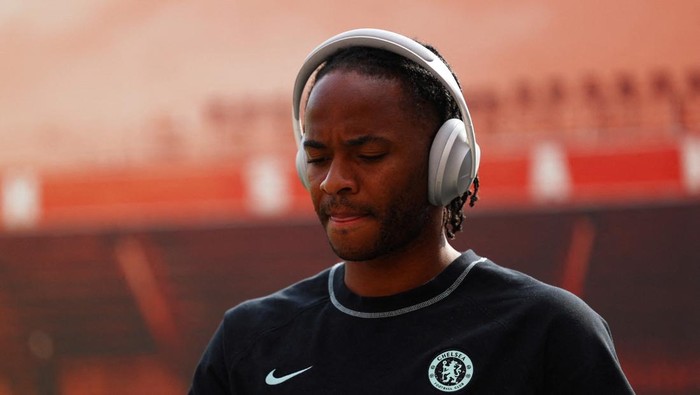 Raheem Sterling saat masih memperkuat Chelsea.