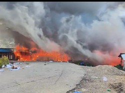 Horor Kebakaran di Tolikara Ratakan 100 Bangunan dalam Sekejap