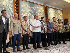 Airlangga Ungkap Pesan Prabowo untuk Investor Usai Pasar Saham Rontok