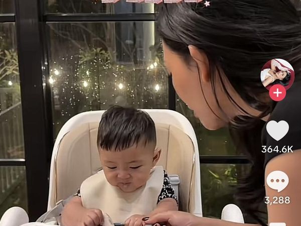 Aksi Rachel Vennya Masak Menu MPASI Pertama untuk Anak Erika Carlina