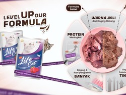EVOPET Hadirkan Kemasan Life Cat & Ori Cat, Protein Lebih Maksimal