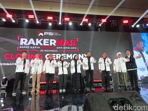 PSI Umumkan 7 Kader Baru di Penutupan Rakernas, Ada Bupati-Eks NasDem