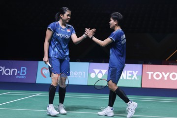 Hasil Indonesia Open 2026: Amalia/Fadia Maju ke Perempatfinal