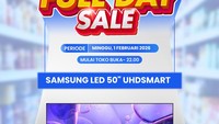 Smart TV 50 Inch Banting Harga di Transmart Full Day Sale!