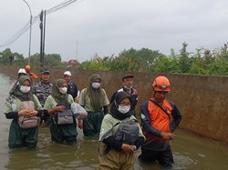 Sejumlah Daerah di Jateng Masih Terendam Banjir, Ratusan Orang Mengungsi