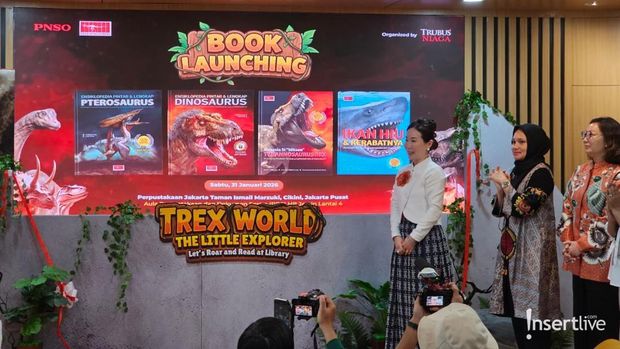 Dinosaurus Masih Jadi Sarana Populer Tarik Minat Baca Anak