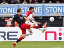 Miliano Jonathans Cetak Gol, Excelsior Vs Ajax Imbang 2-2