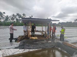 6 Buruh Tani di Banyumas Tersambar Petir Saat Berteduh, 1 Tewas
